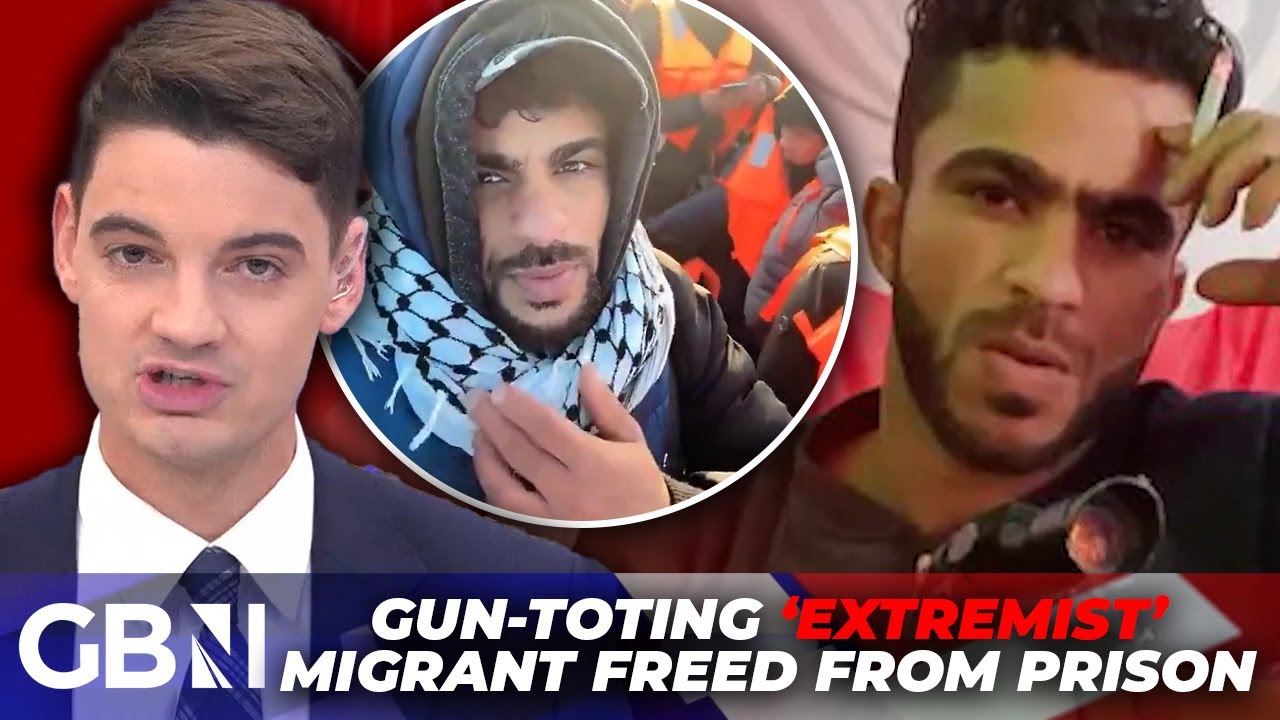 FURY as 'extremist' illegal migrant freed from prison and put up at taxpayer's expense