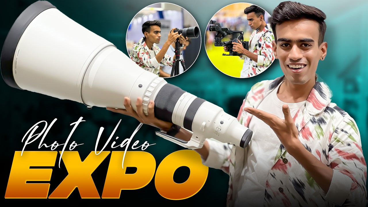 Exploring India’s Biggest Photography & Videography Expo in Delhi 🎥📸