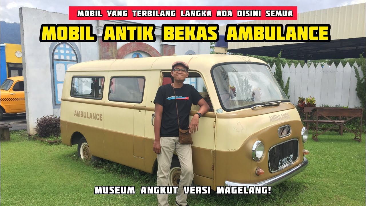 Mobil antik EX Ambulance - Fiat Ambulance Bekas Rumah Sakit 1965