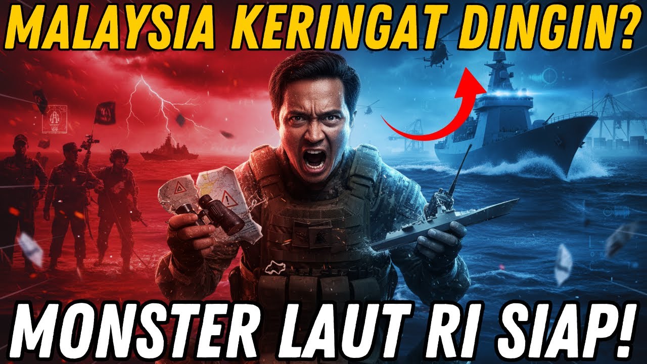 ASEAN Geger! Fregat Raksasa RI Bikin Malaysia Gemetar ⚠️ MONSTER LAUT SIAP TEMPUR⁉️