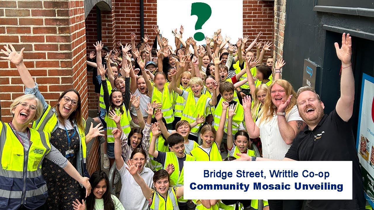 Writtle Co-op Community Mosaic is Unveiled