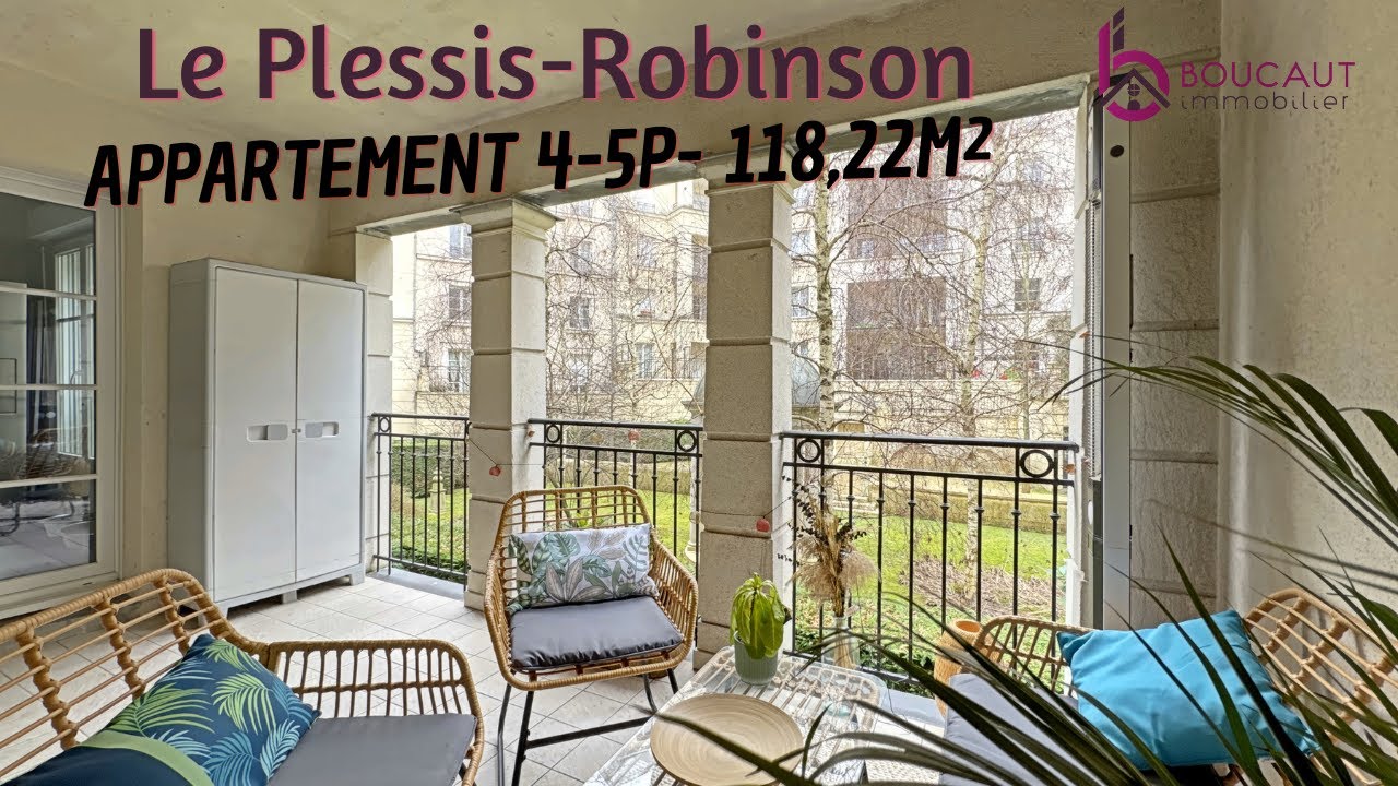 Achat Appartement 4-5 pièces - Le Plessis-Robinson - Coeur de Ville