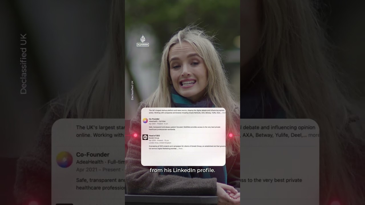 Off-duty London police officer filmed &lsquo;intimidating&rsquo; Al Jazeera journalists | AJ #shorts