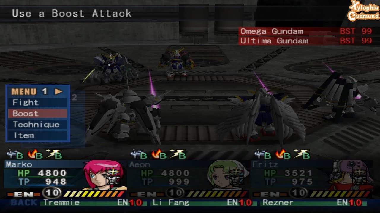 『Xylophia Gudmund』 Fight Ultima Gundam and Omega Gundam - MS Saga A New Dawn