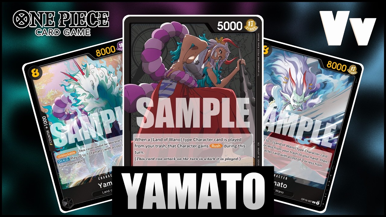 One Piece TCG: OP16 Ямато, подробный анализ и тестирование &mdash; мощная рекурсия и агрессивная страте...
