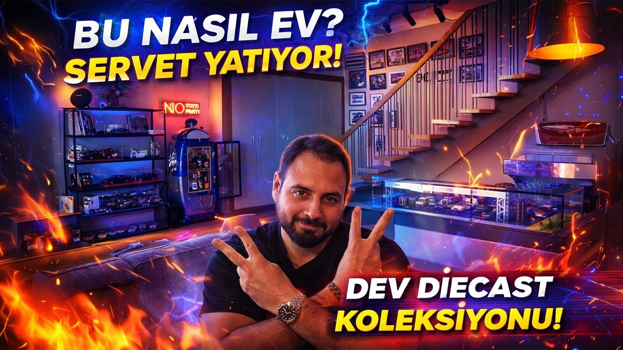 BU EVDE BİR SERVET YATIYOR! DIECAST KOLEKSİYON CENNETİ! | BU NASIL EV?