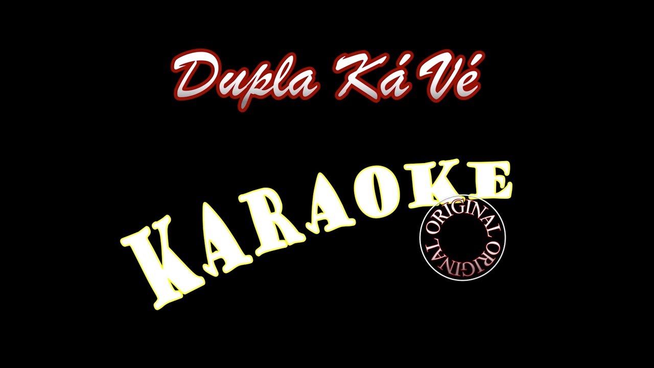 Dupla KáVé - Szomorú szívem - Karaoke (Official)