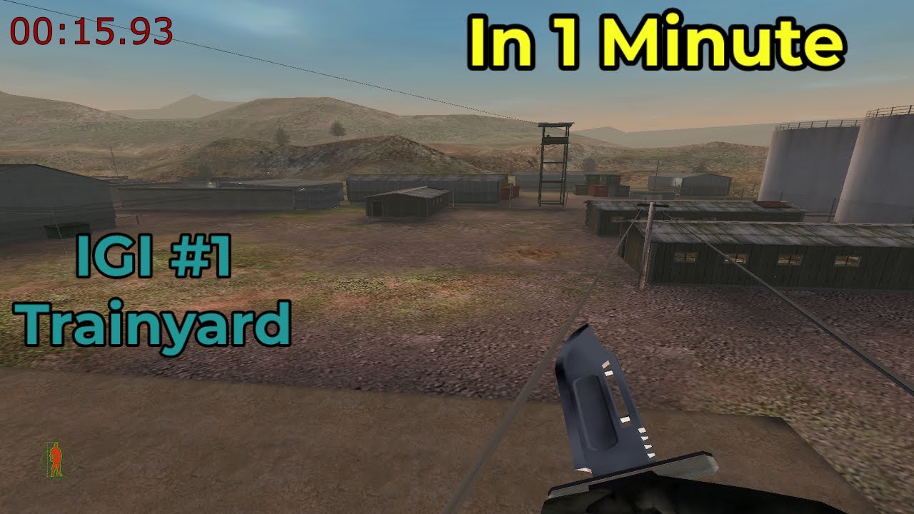 Fastest Way Mission #1 Trainyard #IGI In 1 Minute