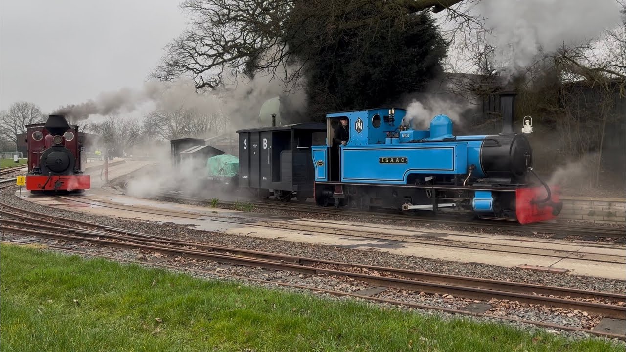 Statfold Barn Railway March 2026 Spectacle of Steam Narrow Gauge Steam Spectacular Gala Part 1