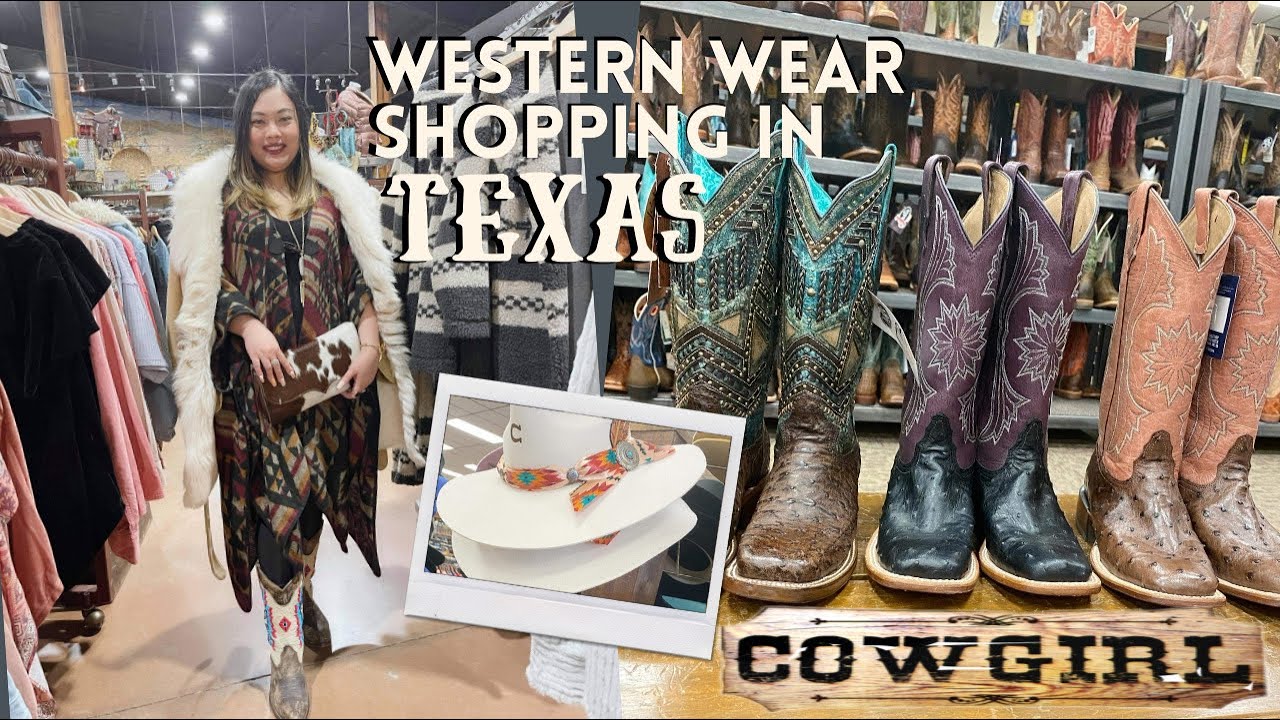 WESTERN WEAR SHOPPING in TEXAS| Cowboy Boots, Hats & Clothing!