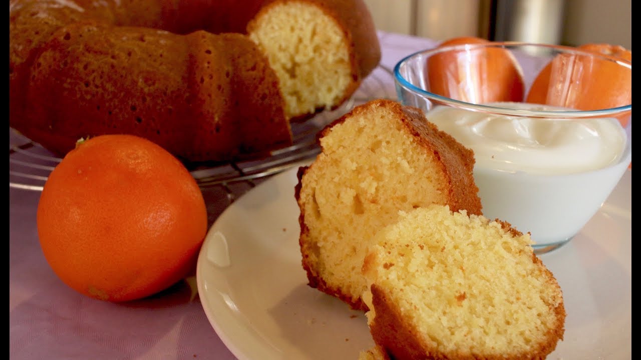 TORTA SOFFICE ALL' ARANCIA E YOGURT || Dolci facili e veloci