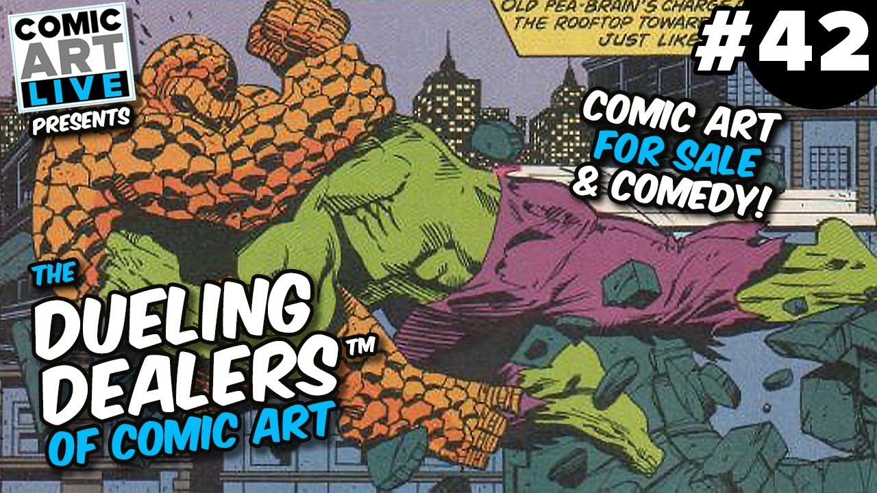 The Dueling Dealers of Comic Art #42 - 100% Original Comic Art For Sale