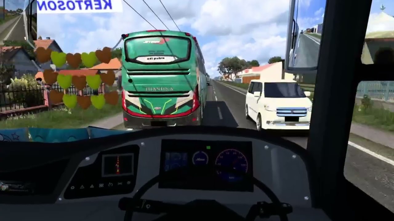 Perjalanan Menuju Pom Bensin Rajapolah  || MAP GABUNGAN SUNDANESE 2.0 vs MAP JATENG v3.3 #ets2