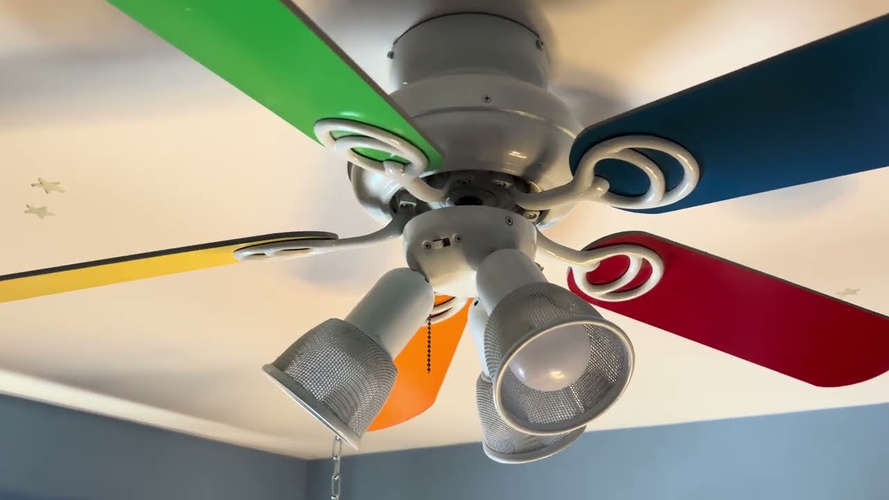 Hampton Bay Carousel II Ceiling Fan in my Parent’s House (High Quality Retake) | ECFE