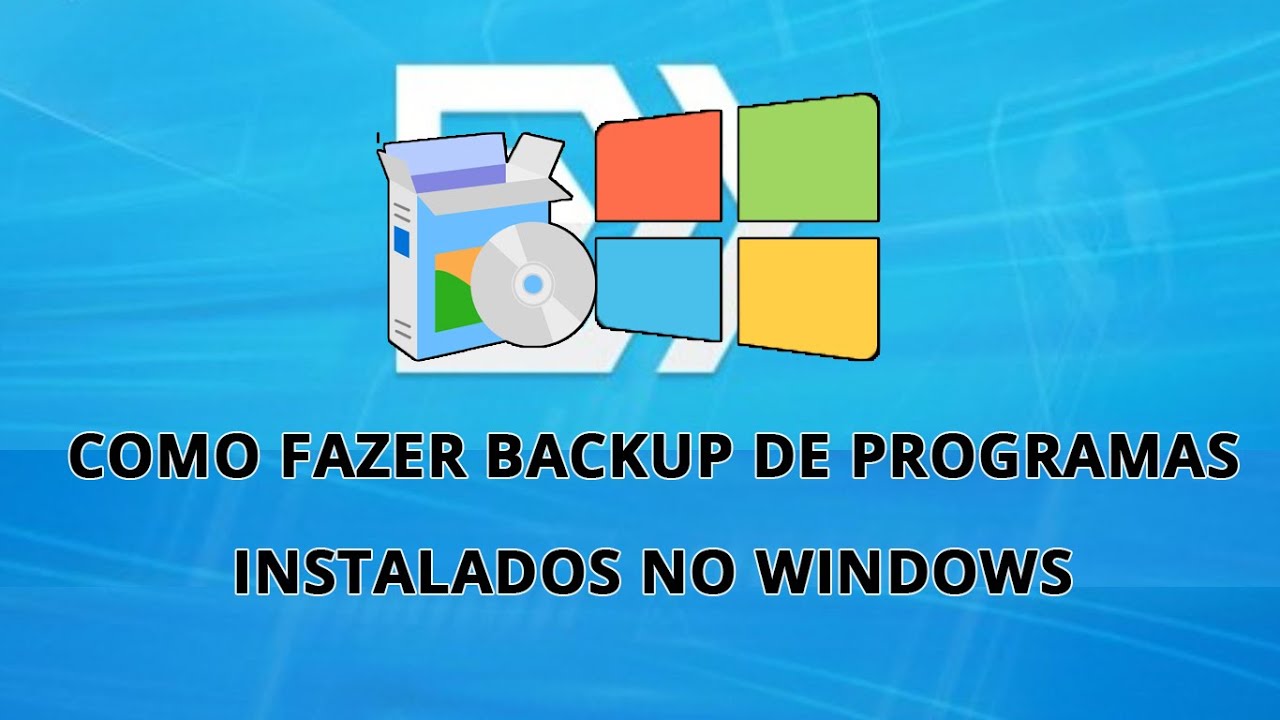 Como fazer backup de programas instalado no pc em 2024 - Guia Mundi
