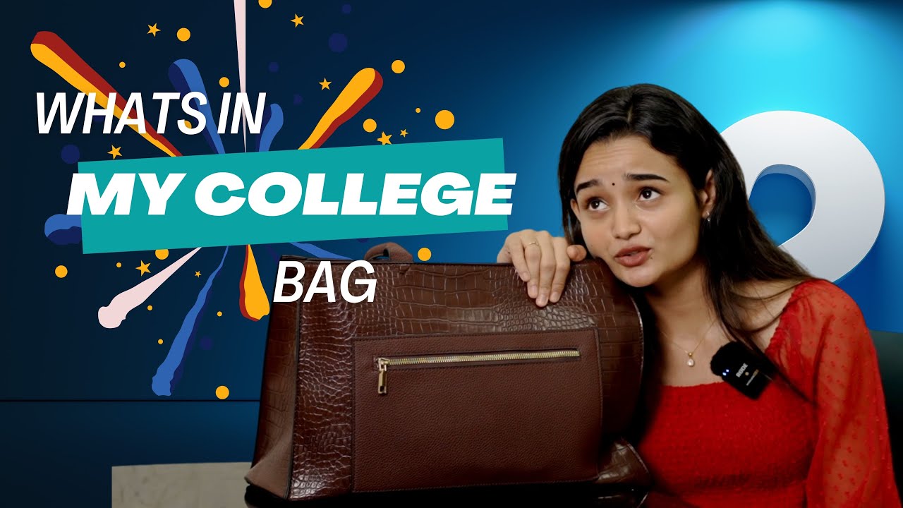 Whats In My College Bag ? | Meenakshi Anoop
