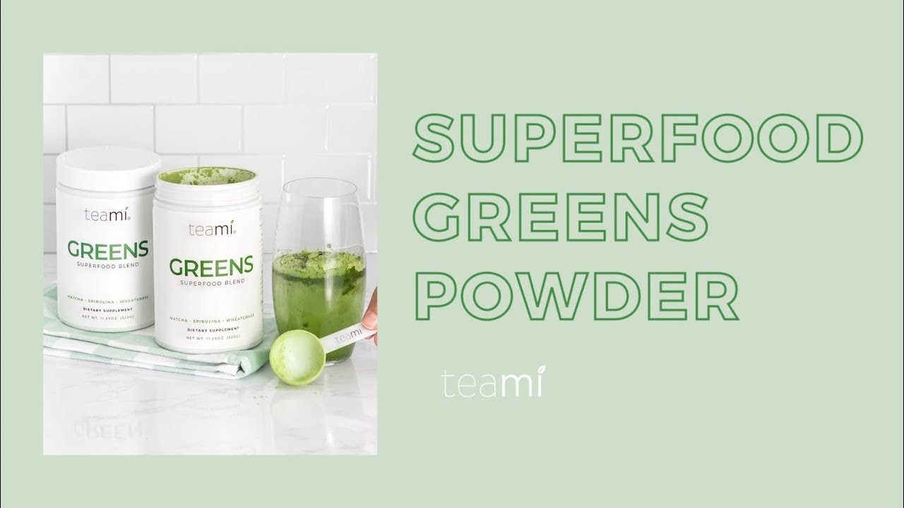 Educational Video about our Teami Superfood Greens Powder!