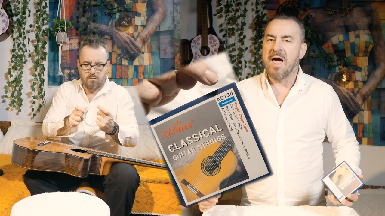 Alice AC130-classical guitar strings -hard tension - review and demo ad#
