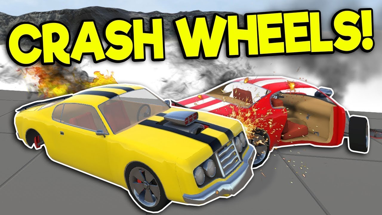 CRAZY RACING & AVOIDING HUGE CRASHES! - Crash Wheels Gameplay Update - Physics Based Destruction