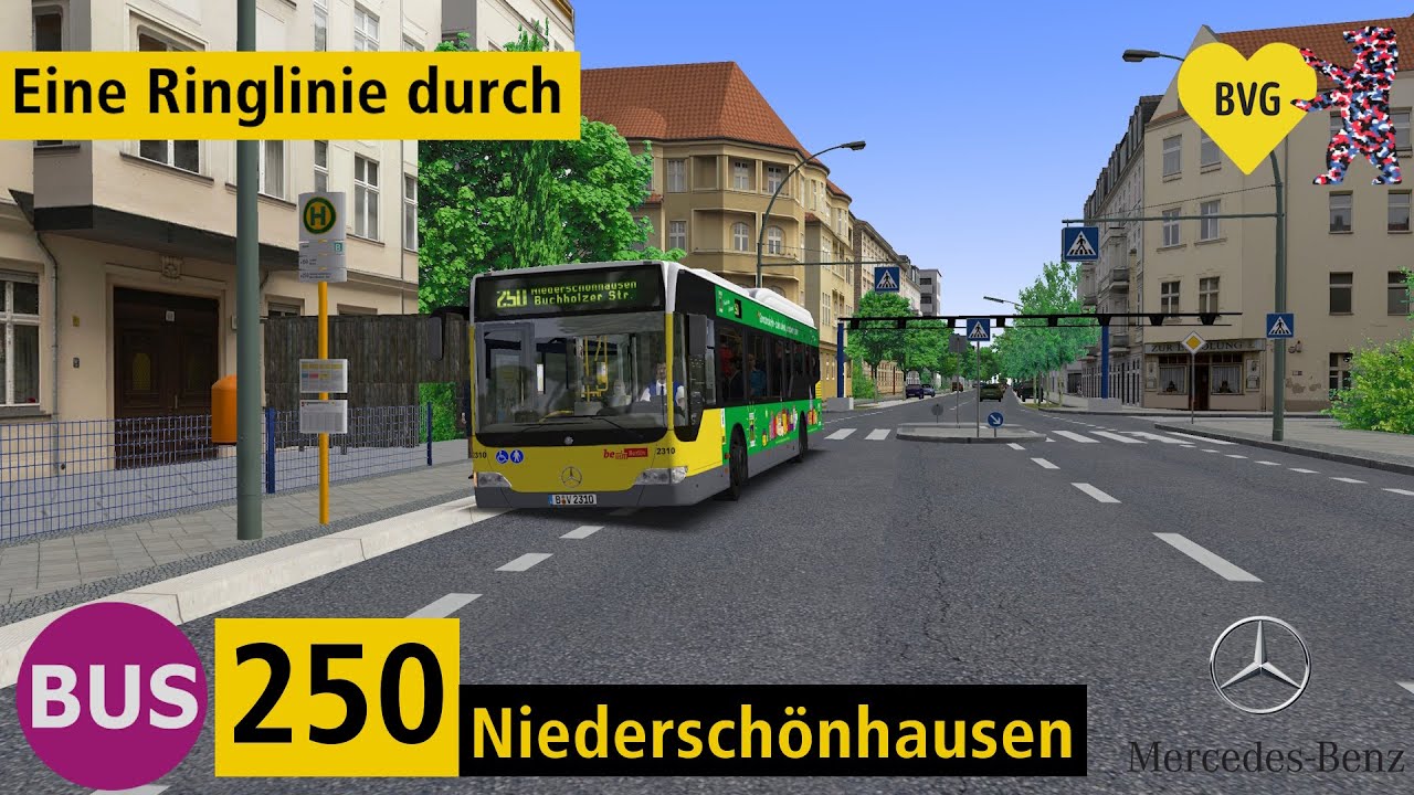 BVG LINIE 250 mit dem EN09! | S05E01
