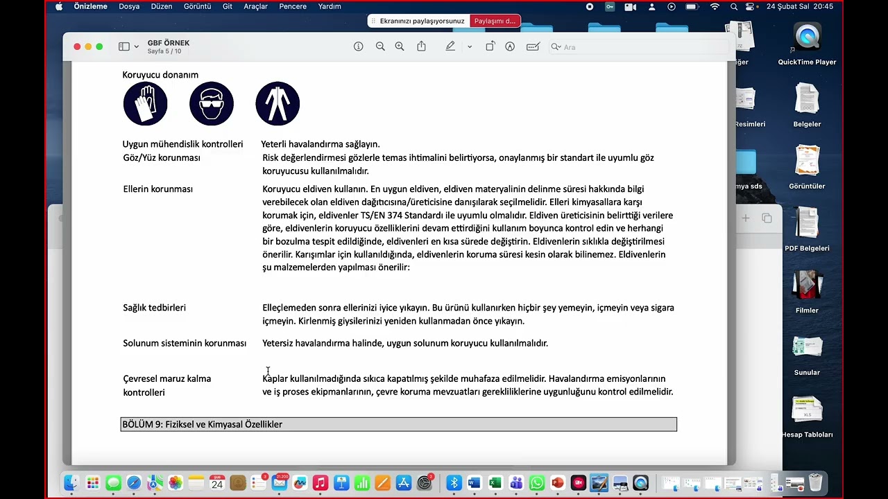 SDS – MSDS – GBF Nasıl Hazırlanır? | Workshop 1 (Uygulamalı Anlatım)