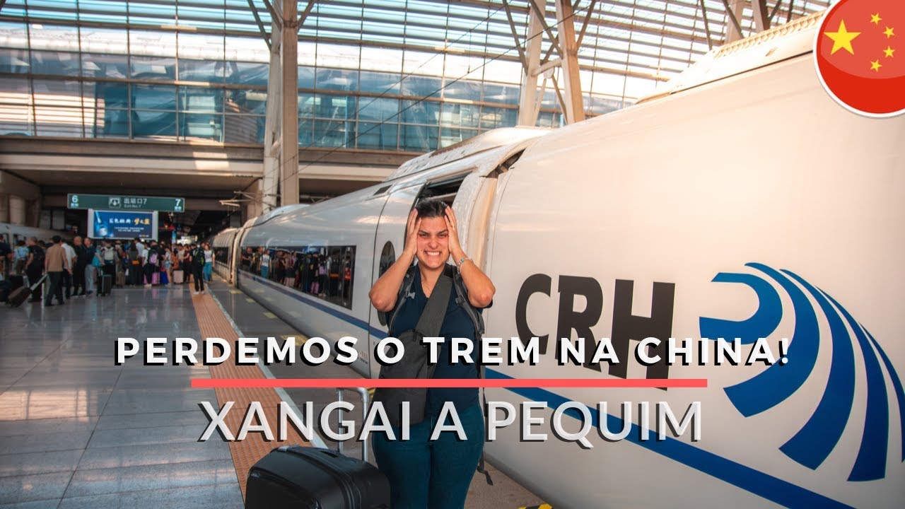 De Xangai a Pequim com TREM de alta velocidade! Viagem CHINA 2019. LATITUDE INFINITA