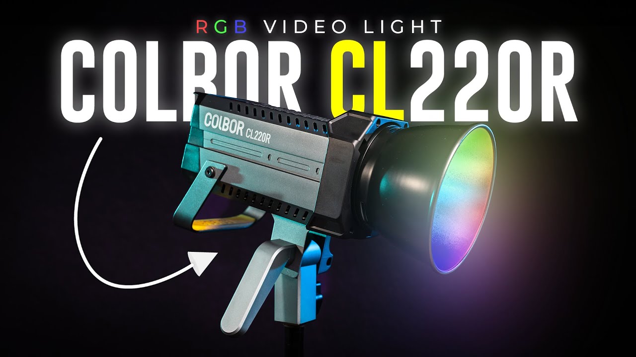 Best Budget Video Light For YouTubers | Colbor CL220R Review