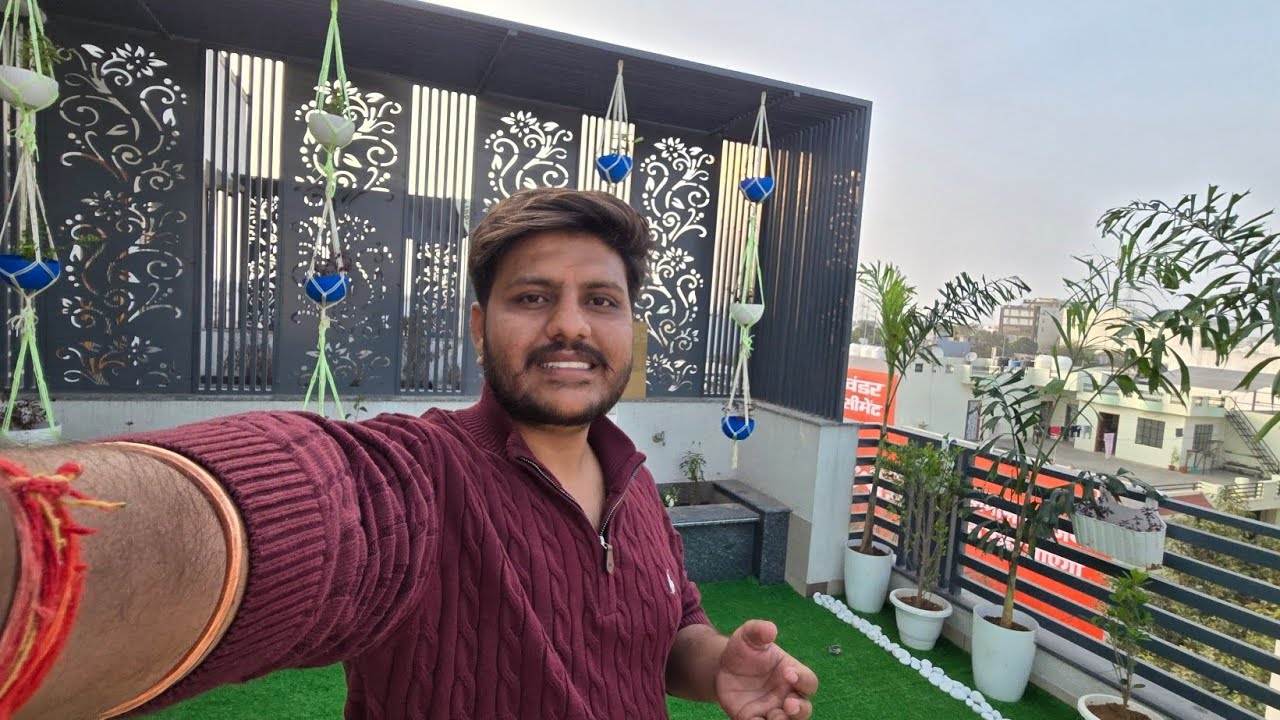 Finally Rooftop Garden Tyaar Hogya Humara 😛 || #mohitjakharvlogs 