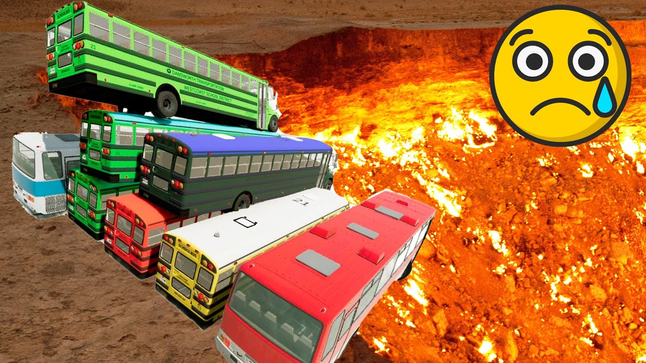 TOP 100 School Bus Crashes You'd Never Survive &ndash; #12 Is INSANE!