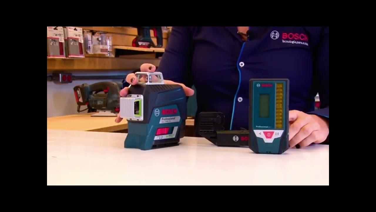 Transforme Seus Projetos com o Nível Laser Bosch GLL 380CG + Receptor LR7!