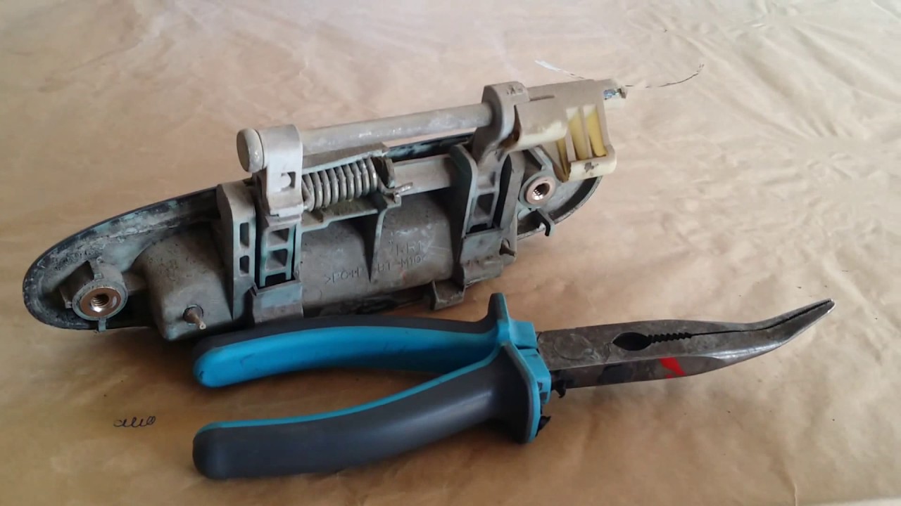 Toyota Yaris 99-06 επισκευη εξω χερουλι πορτας repair car door handle