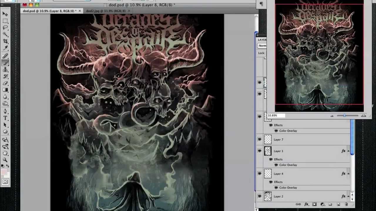 DECADES OF DESPAIR X GRINDESIGN/ TIME LAPSE VIDEO/