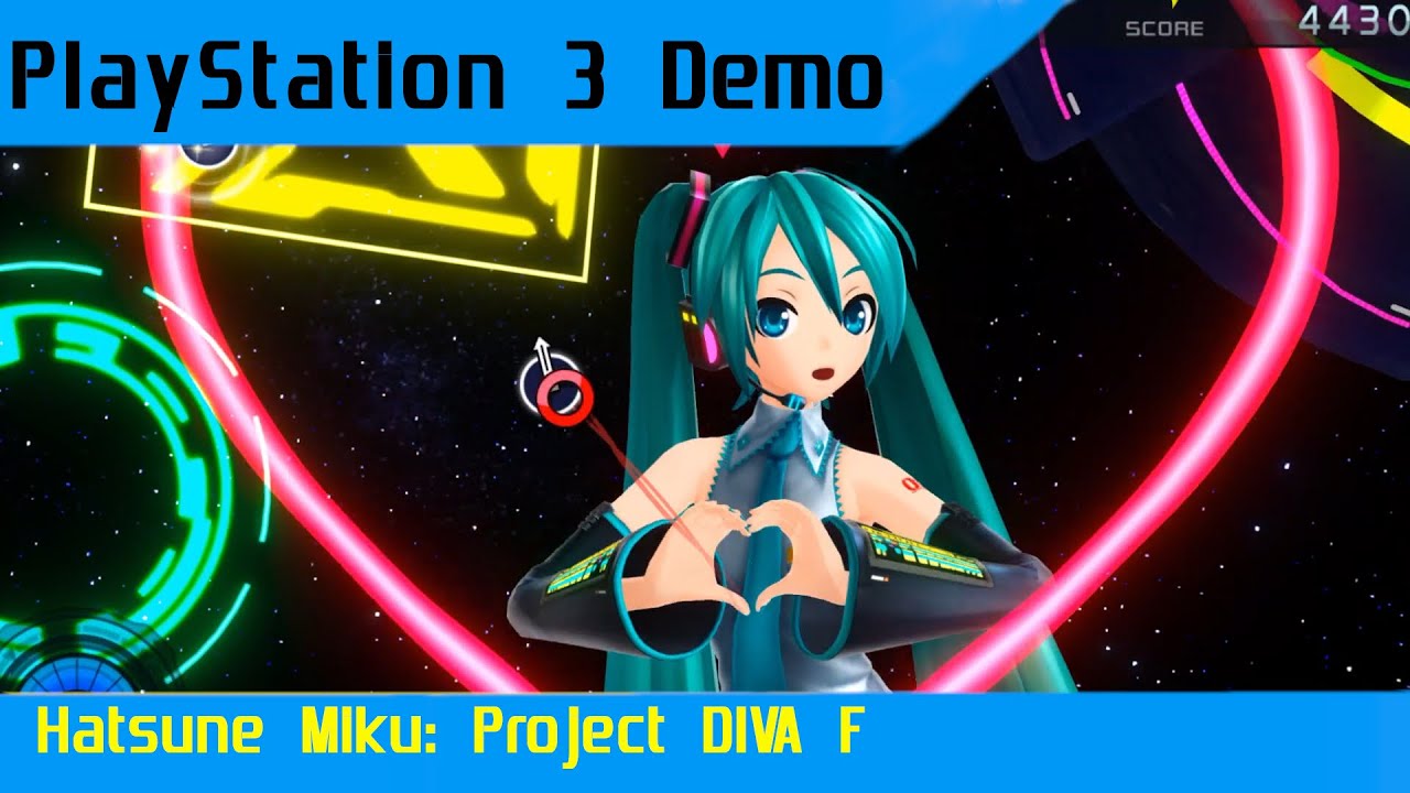 Hatsune Miku: Project DIVA F ( PlayStation 3 Demo )