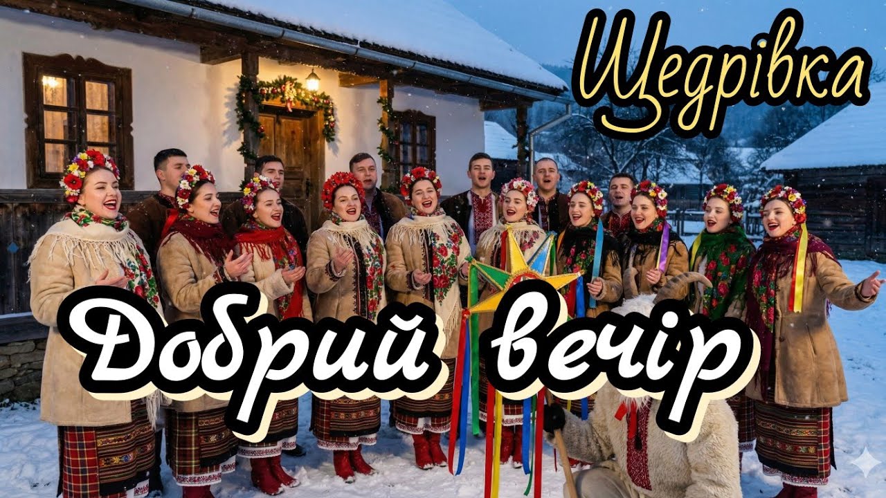 🇺🇦|| Добрий вечір|| 2025. Українська щедрівка. 