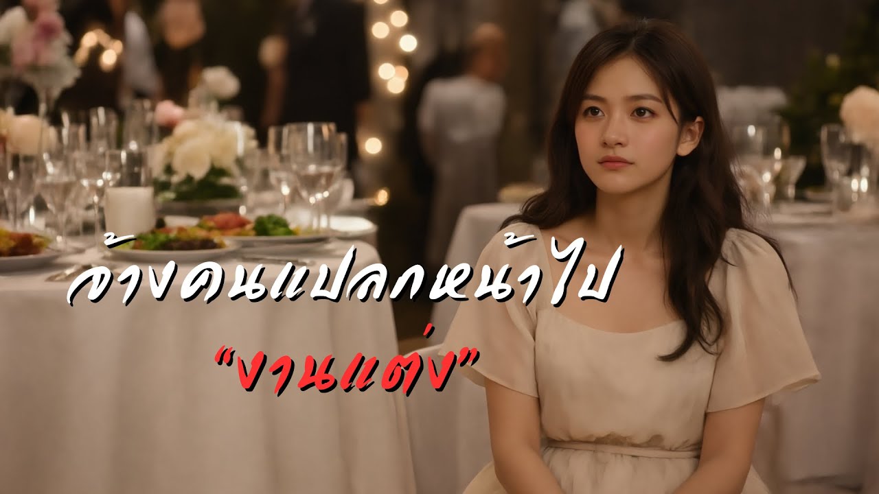 จ้างคนแปลกหน้าไป “งานแต่ง”