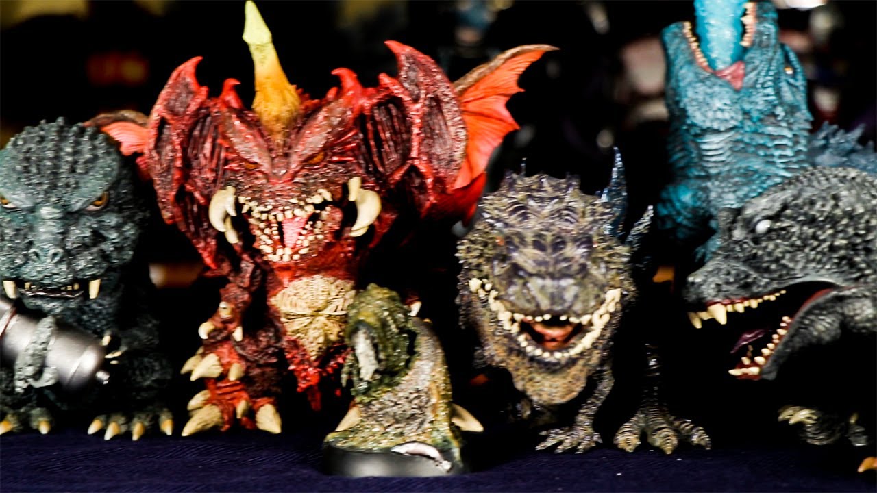 All Godzilla X-Plus DefoReal Figures! Part 2 of 2