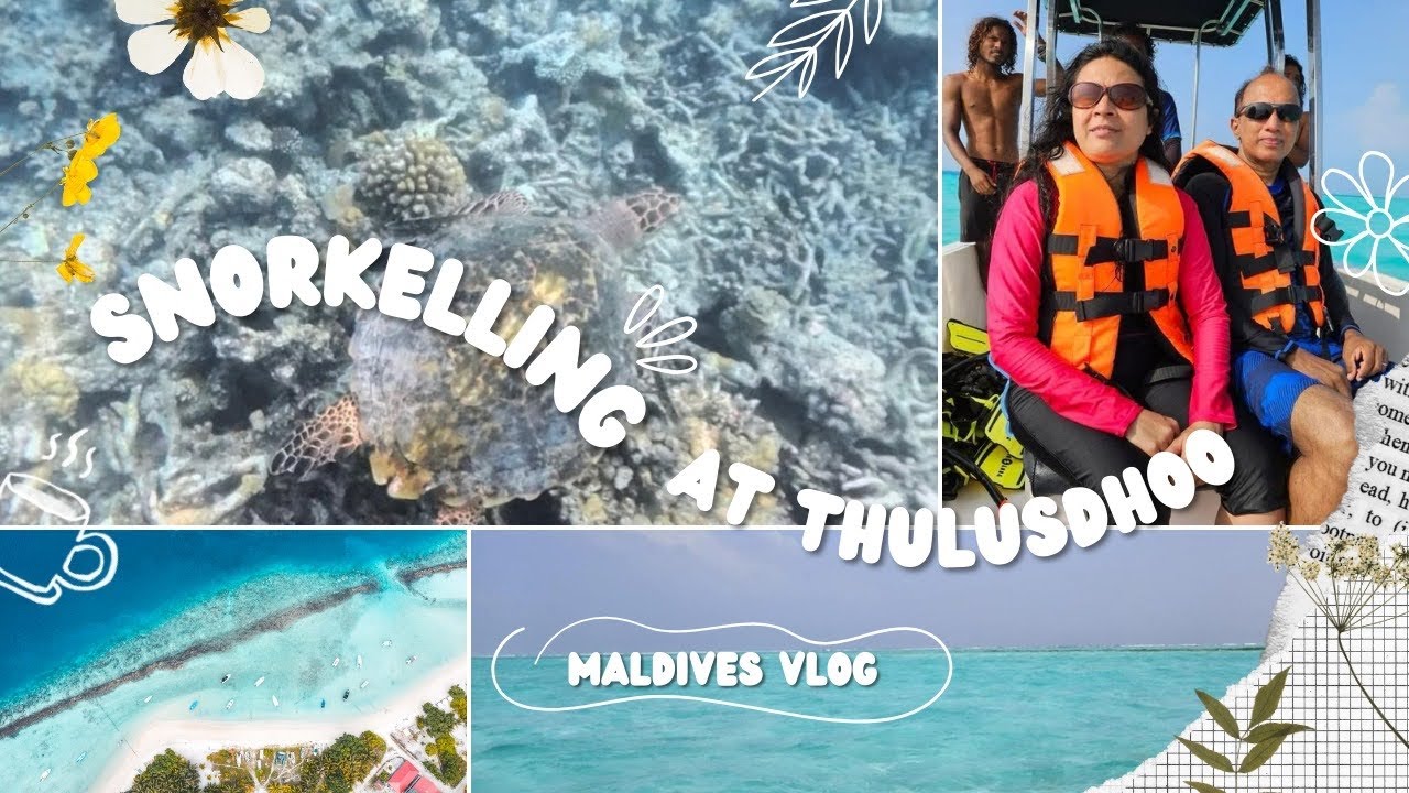 Snorkeling at Thulusdhoo , Maldives