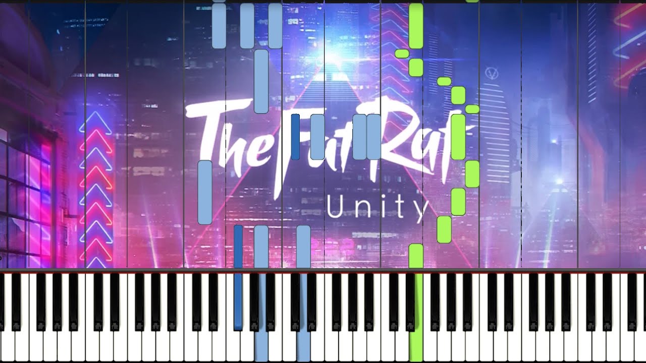TheFatRat - Unity [Piano tutorial]