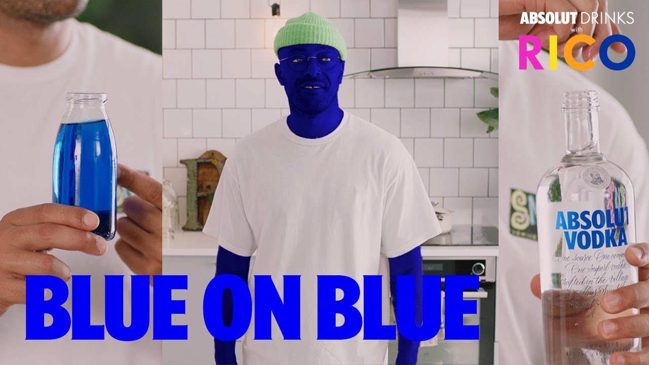 The Blue On Blue | Absolut Drinks With Rico