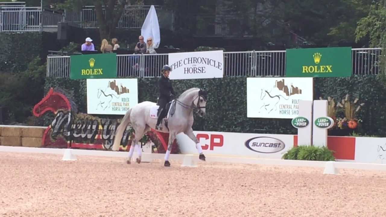 Charlotte Dujardin Dressage Demonstration at Rolex Central Park Horse Show