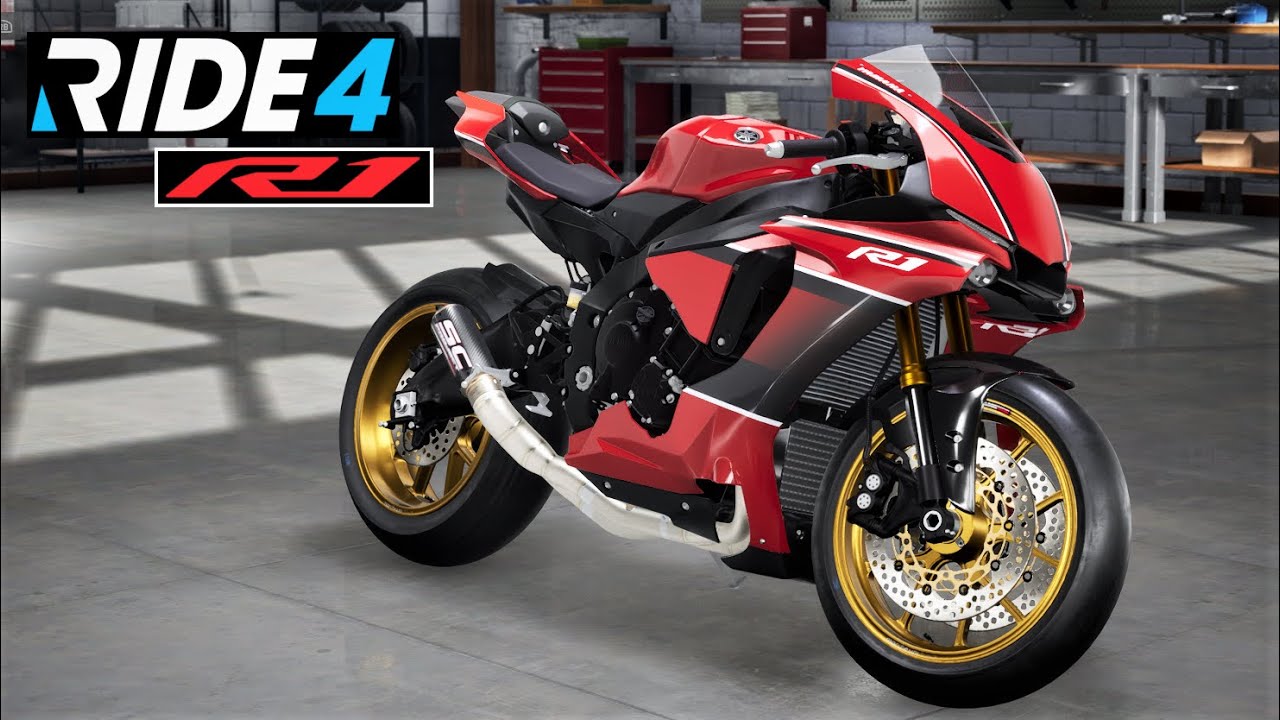 RIDE 4 - YAMAHA YZF-R1 2019 CUSTOMIZATION | GAMEPLAY AT FRENCH RIVIERA