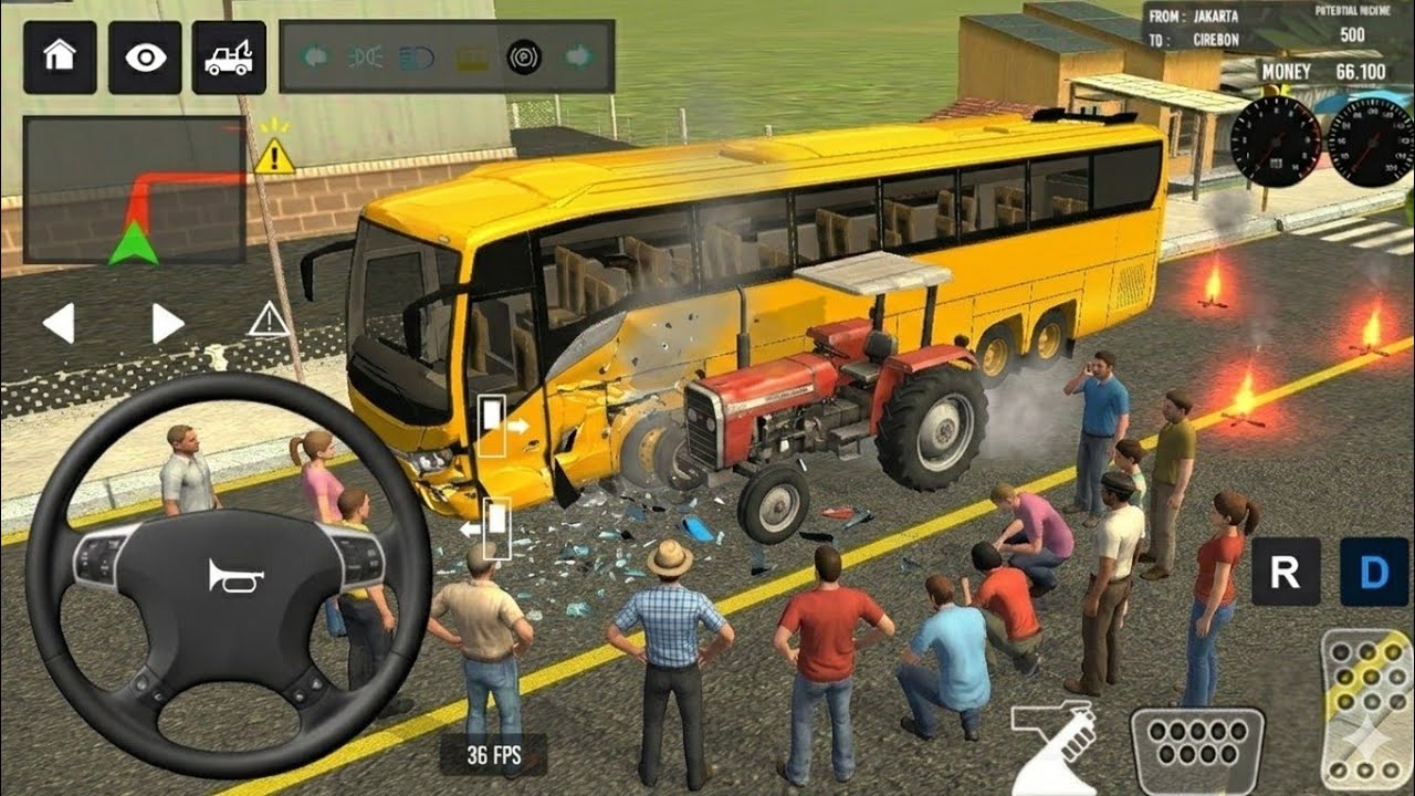 Indonesia Coach bus driving💥💯| Euro bus simulator 2026 Android Gameplay part-85
