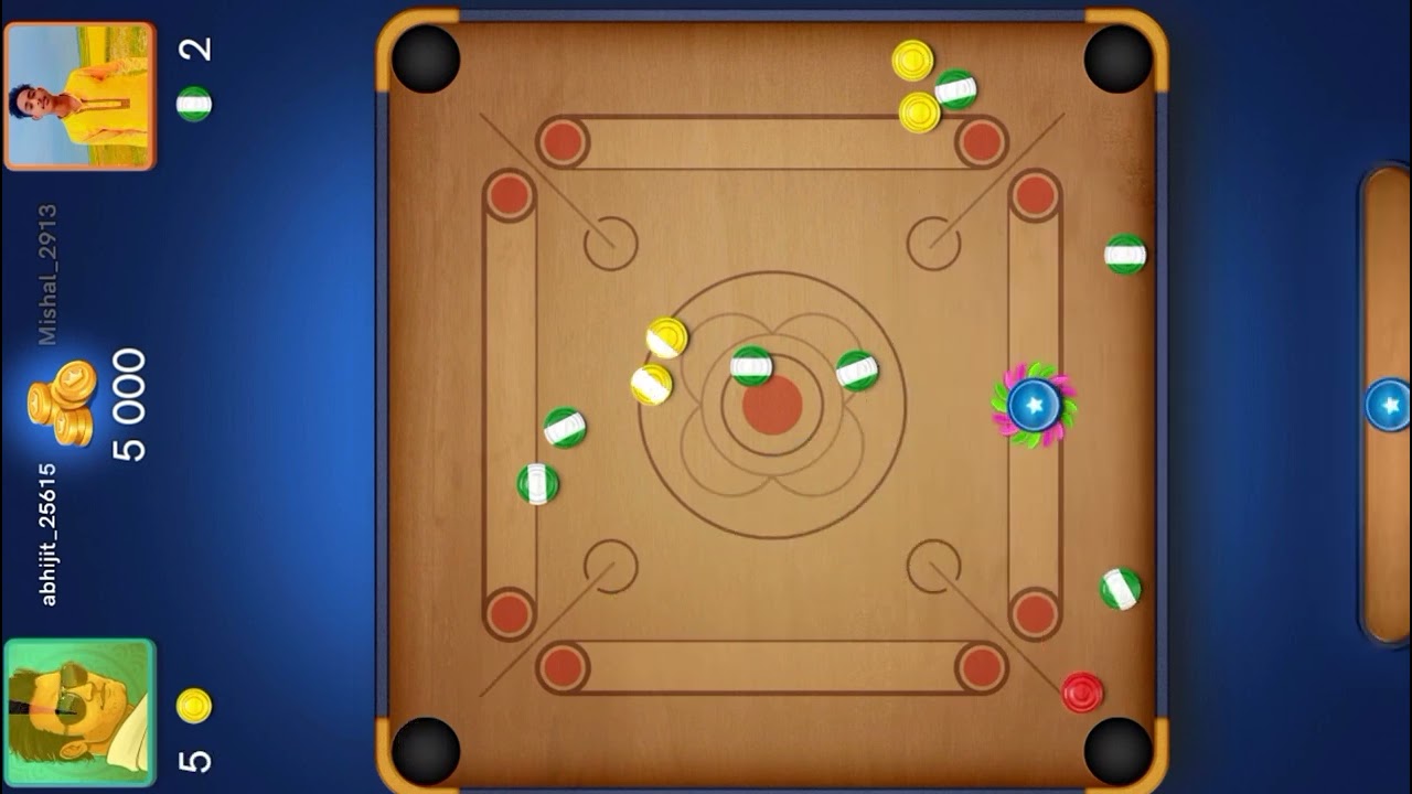Carrom Desi Pool | 1 vs 1 | Carrom Game | Carrom
