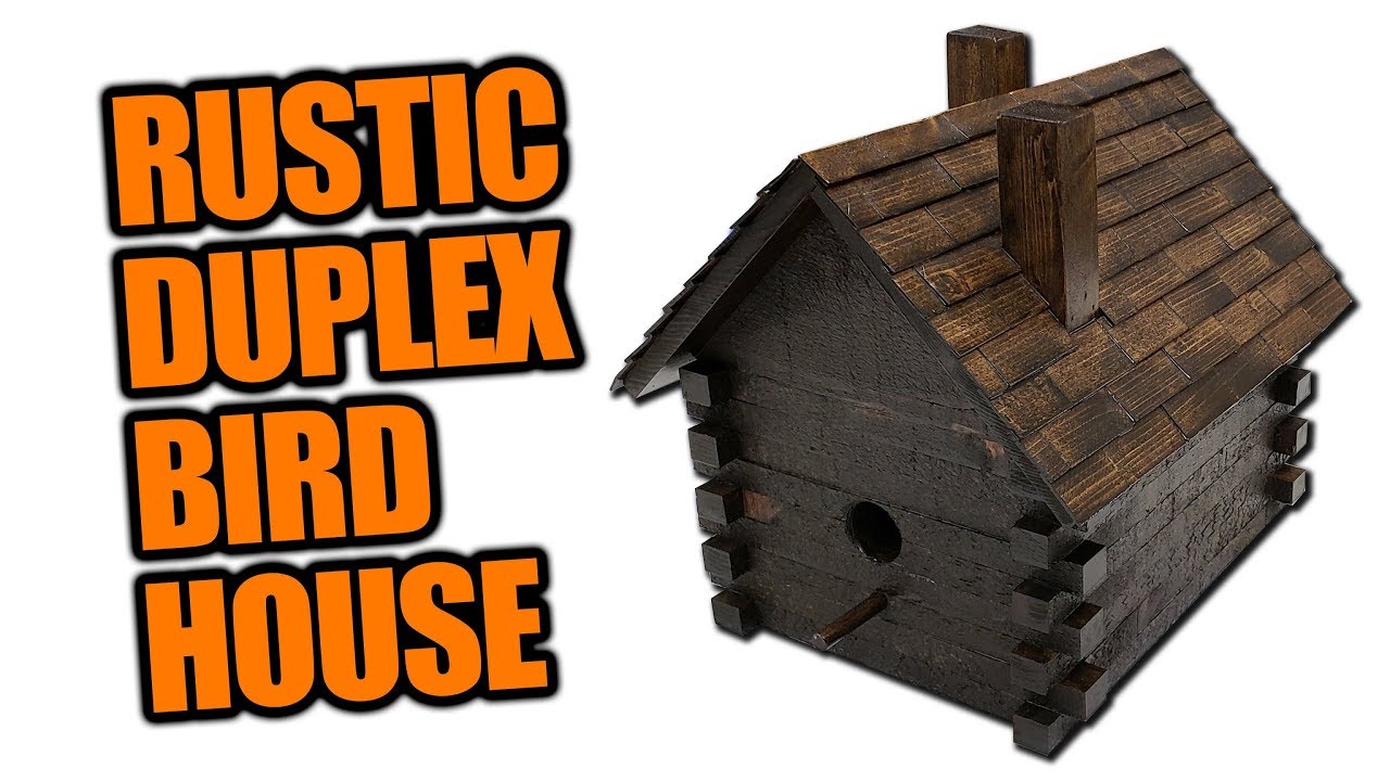 DIY Rustic Birdhouse - Father & Son Project - Free Plans!