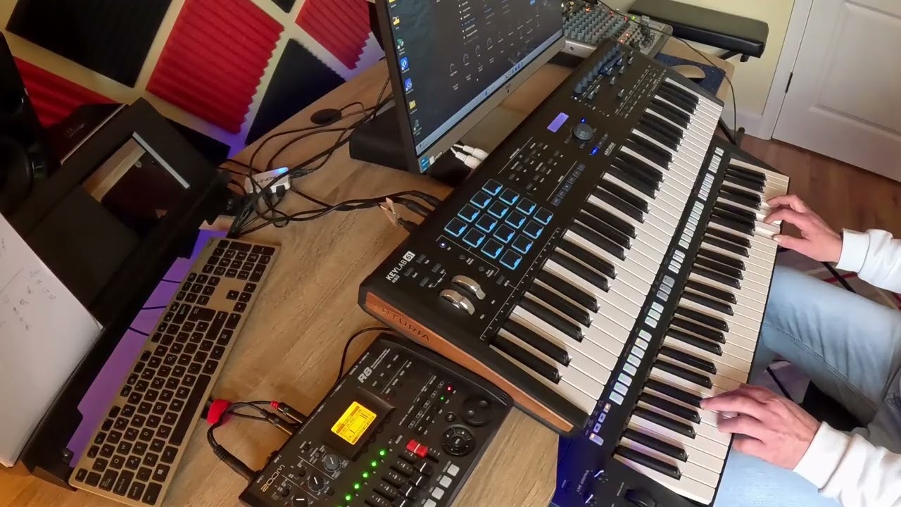 Sit up and fly - AE Dreams - Arturia MKII 61/ Yamaha PSR S775
