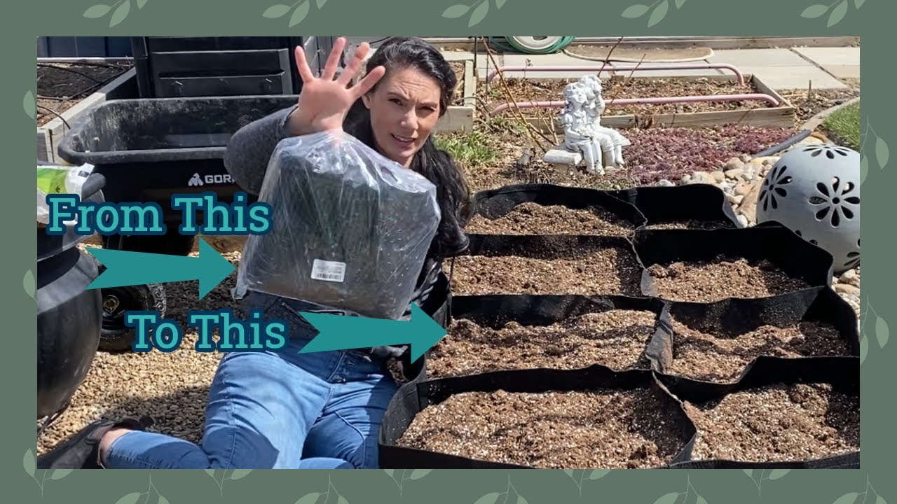 Setting Up a Fabric Raised Bed