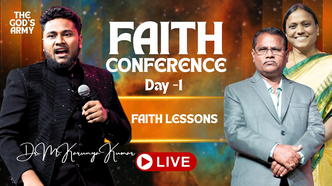 THE GOD'S ARMY | FAITH CONFERENCE 2026 | DAY 1 | Dr.M.Karunya Kumar