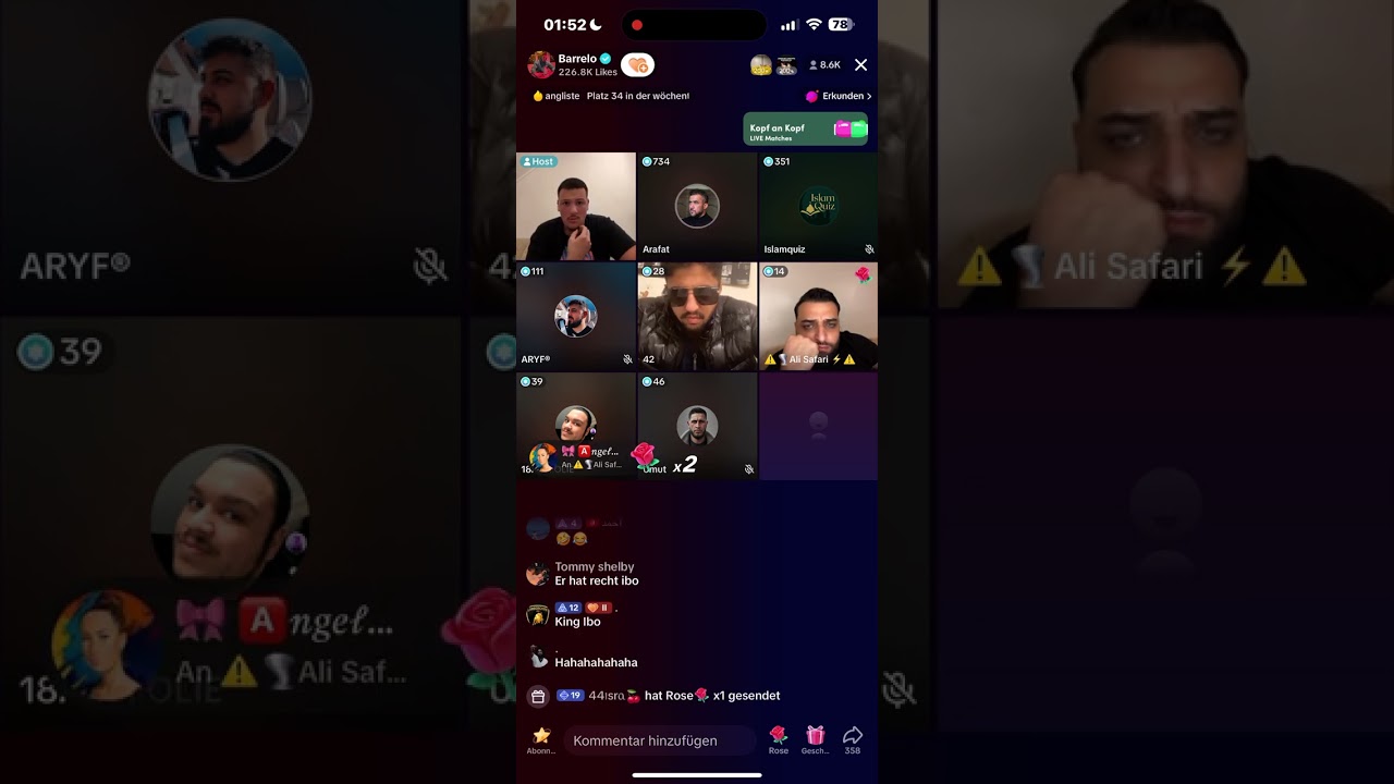 Barrelo war live und es eskaliert mal wieder. 28.09