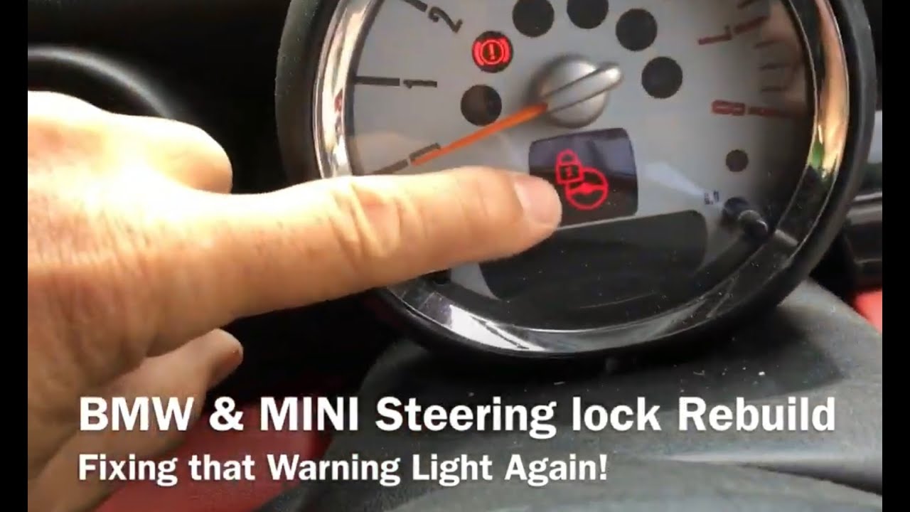 BMW & MINI Steering Lock Rebuild to Fix Warning Light