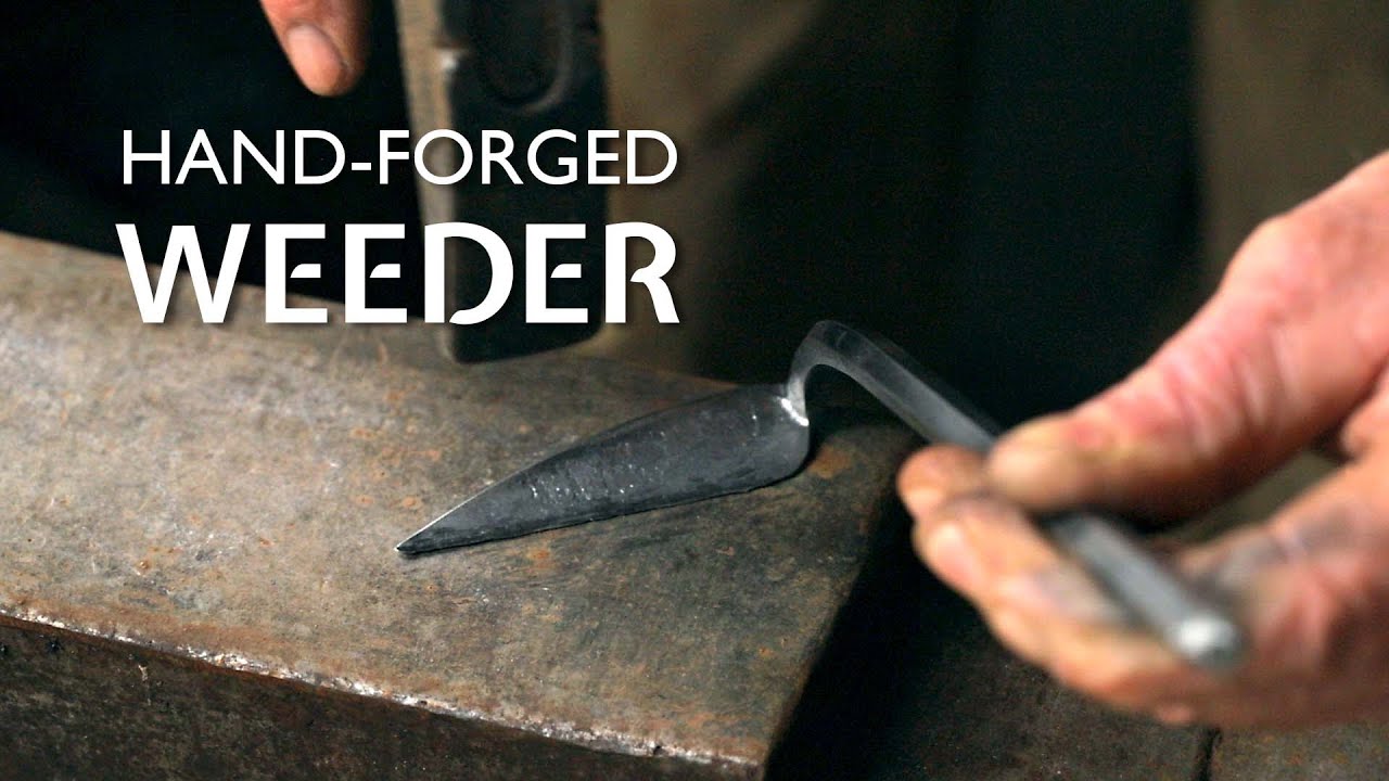 Forging a Weeder Gardening Tool | Blacksmithing Tutorial